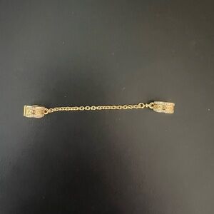 Pandora pave safety charms sterling silver, yellow gold tone.